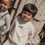 Lovely Littles The Embroidered Sweatshirt - Vintage Car - 