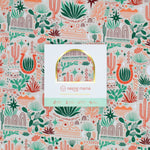 Raising Mama The Forever Swaddle Blanket | Desert Cactus (Beige) - 