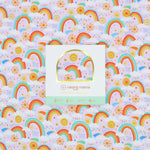 Raising Mama The Forever Swaddle Blanket | Here Comes the Sunshine (Pink) - 