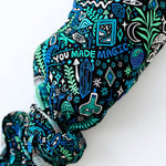 Raising Mama The Forever Swaddle Blanket | Mystic Mama (Blue)