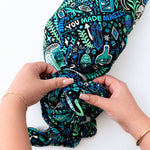 Raising Mama The Forever Swaddle Blanket | Mystic Mama (Blue)