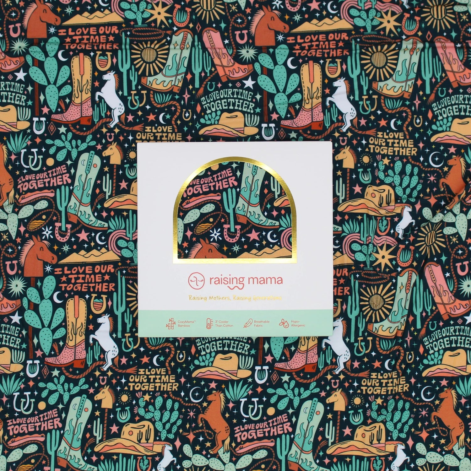 Raising Mama The Forever Swaddle Blanket | Wild West - 