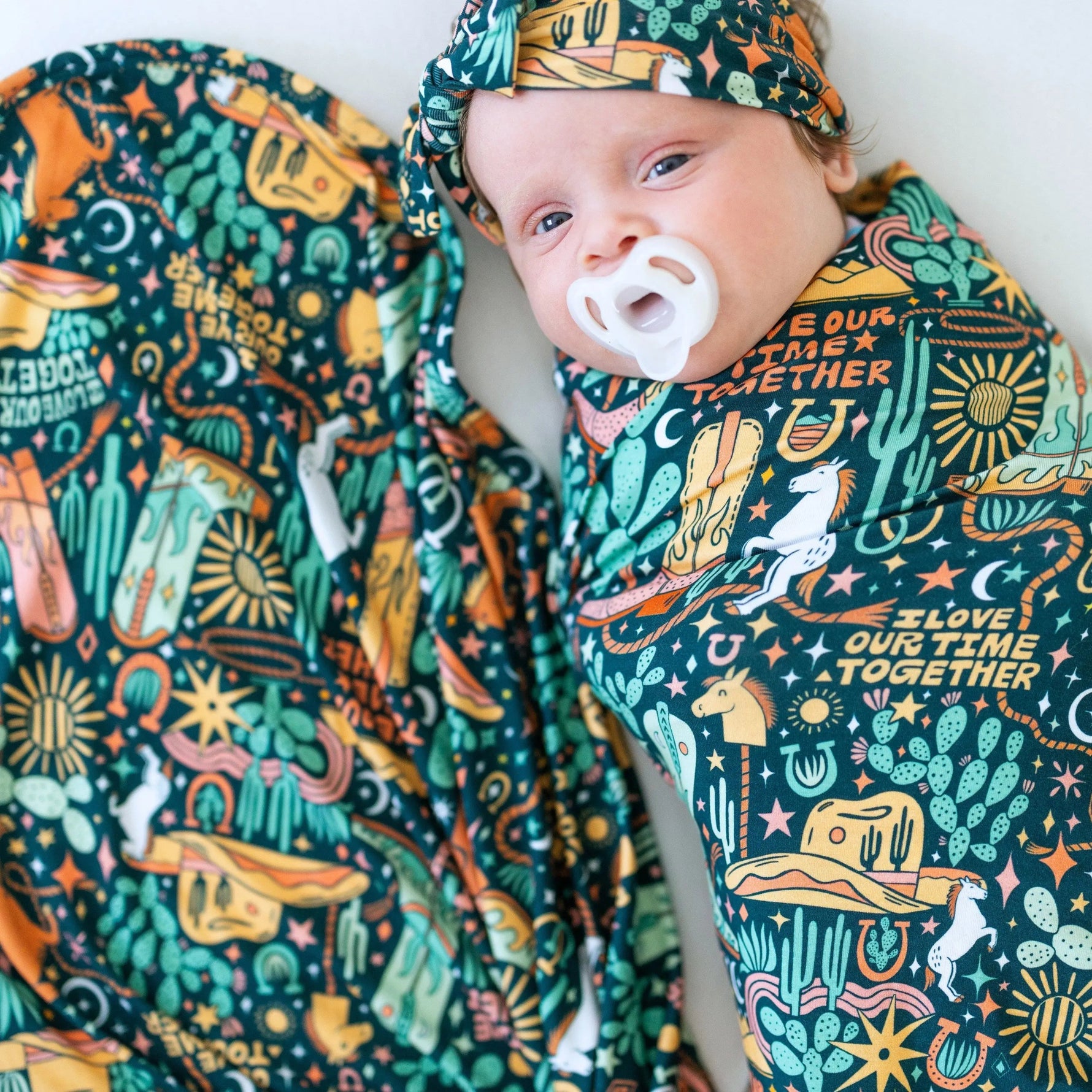 Raising Mama The Forever Swaddle Blanket | Wild West - 