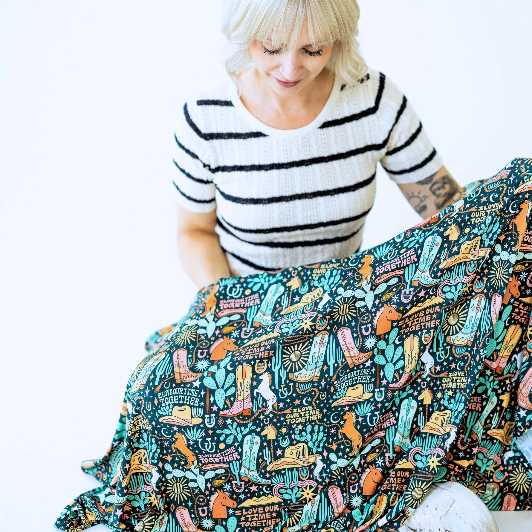 Raising Mama The Forever Swaddle Blanket | Wild West - 