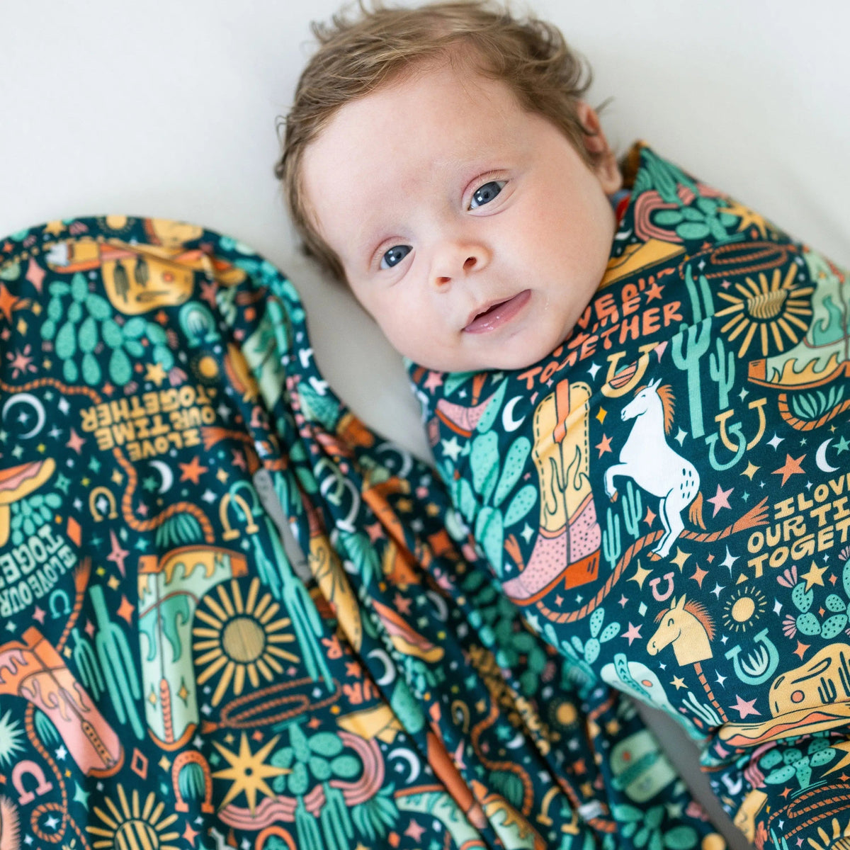Raising Mama The Forever Swaddle Blanket | Wild West - 