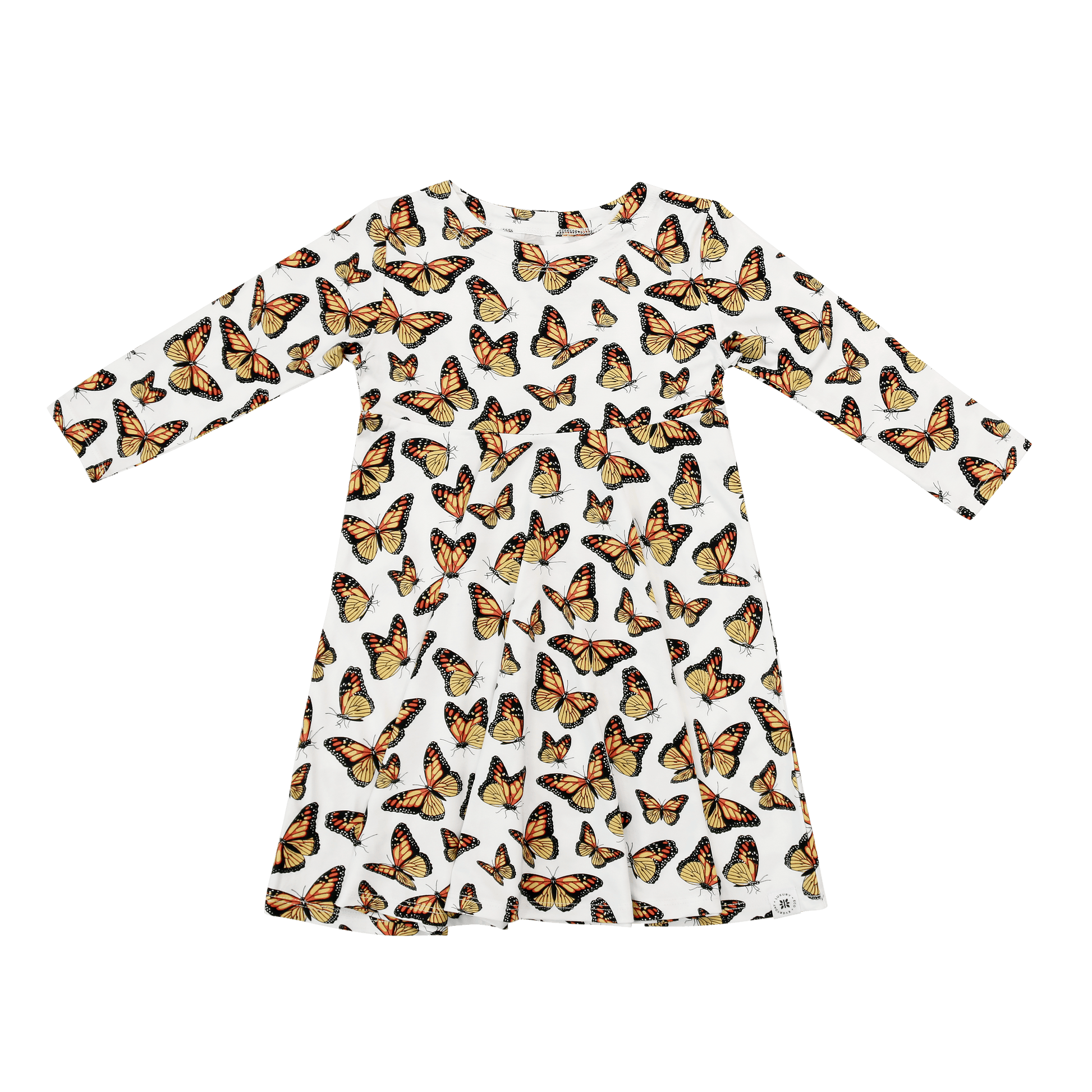 Great Migration Swirly Girls Dress by Sweet Bamboo Sweet Bamboo Everetts Place: Online Boutique