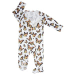 Sweet Bamboo The Great Migration Zipper Footie - 