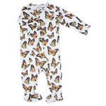 Sweet Bamboo The Great Migration Zipper Footie - 