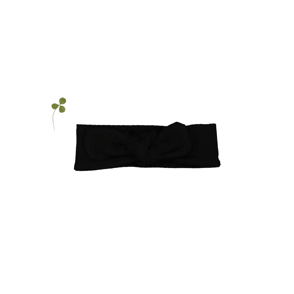 The Headband - Black Ribbed - Night, Darkness | Everetts Place