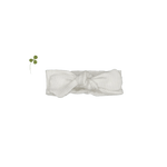 The Headband - Bone - White, Bow tie, Headband, Headpiece, Knot | Everetts Place