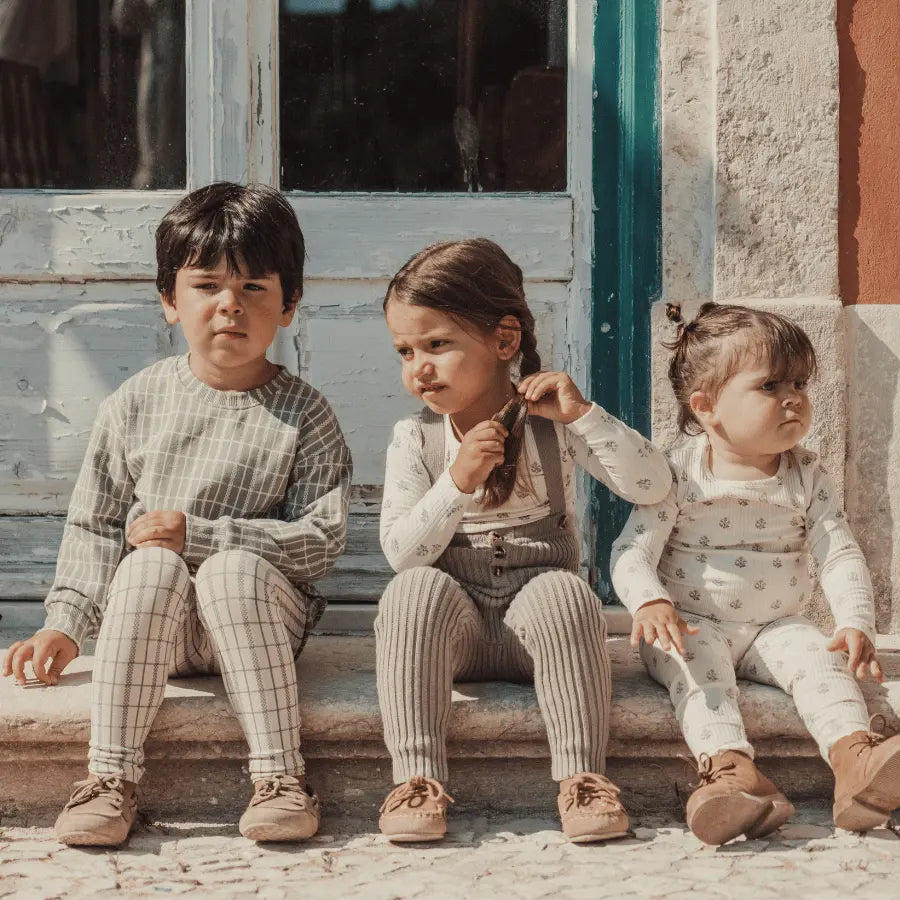 Lovely Littles The Knit Overall - Sage - 