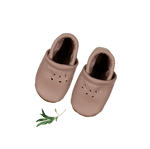 The Leather Mocc - Mauve - Footwear, Brown, Baby & Toddler Shoe, Slipper, Foot | Everetts Place