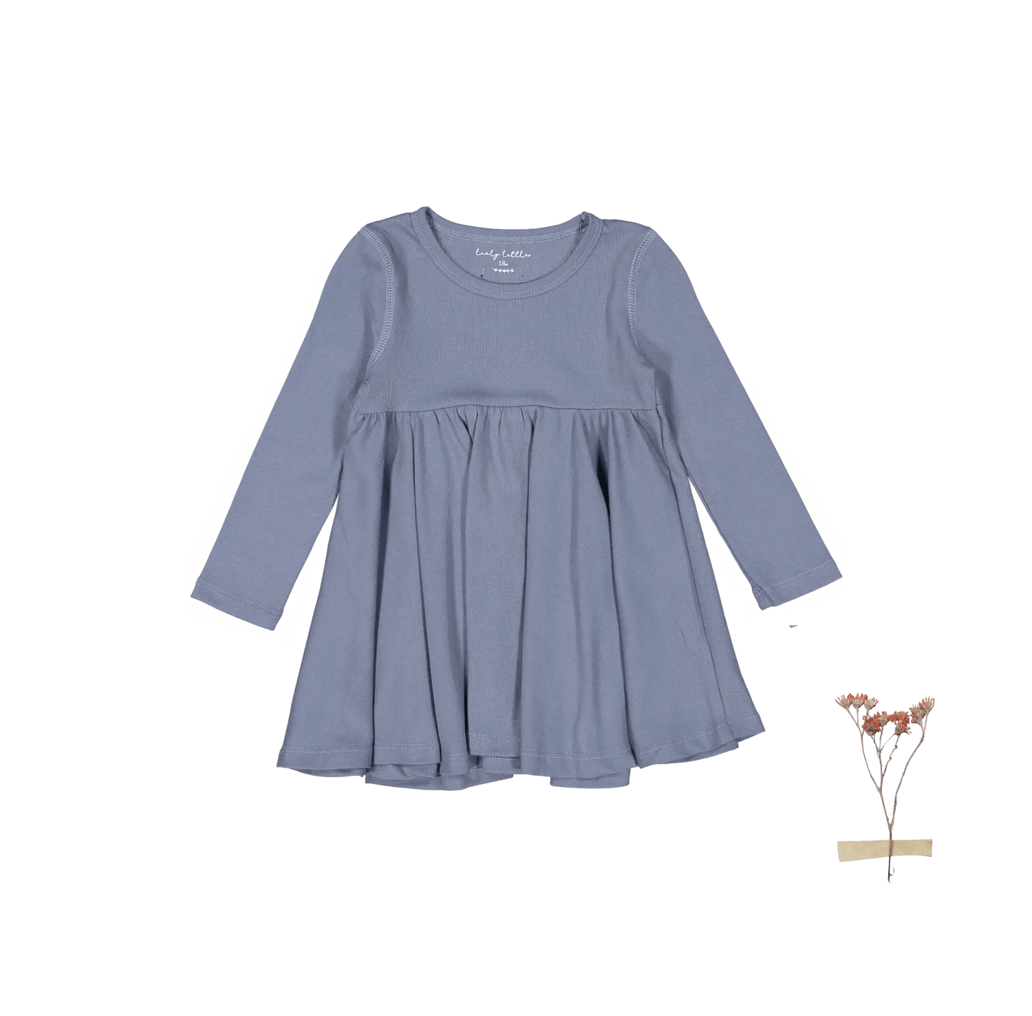 The Long Sleeve Dress - Midnight - Sleeve, One-piece garment, Day Dress, Long-sleeved T-shirt, Baby & Toddler Clothing | Everetts Place