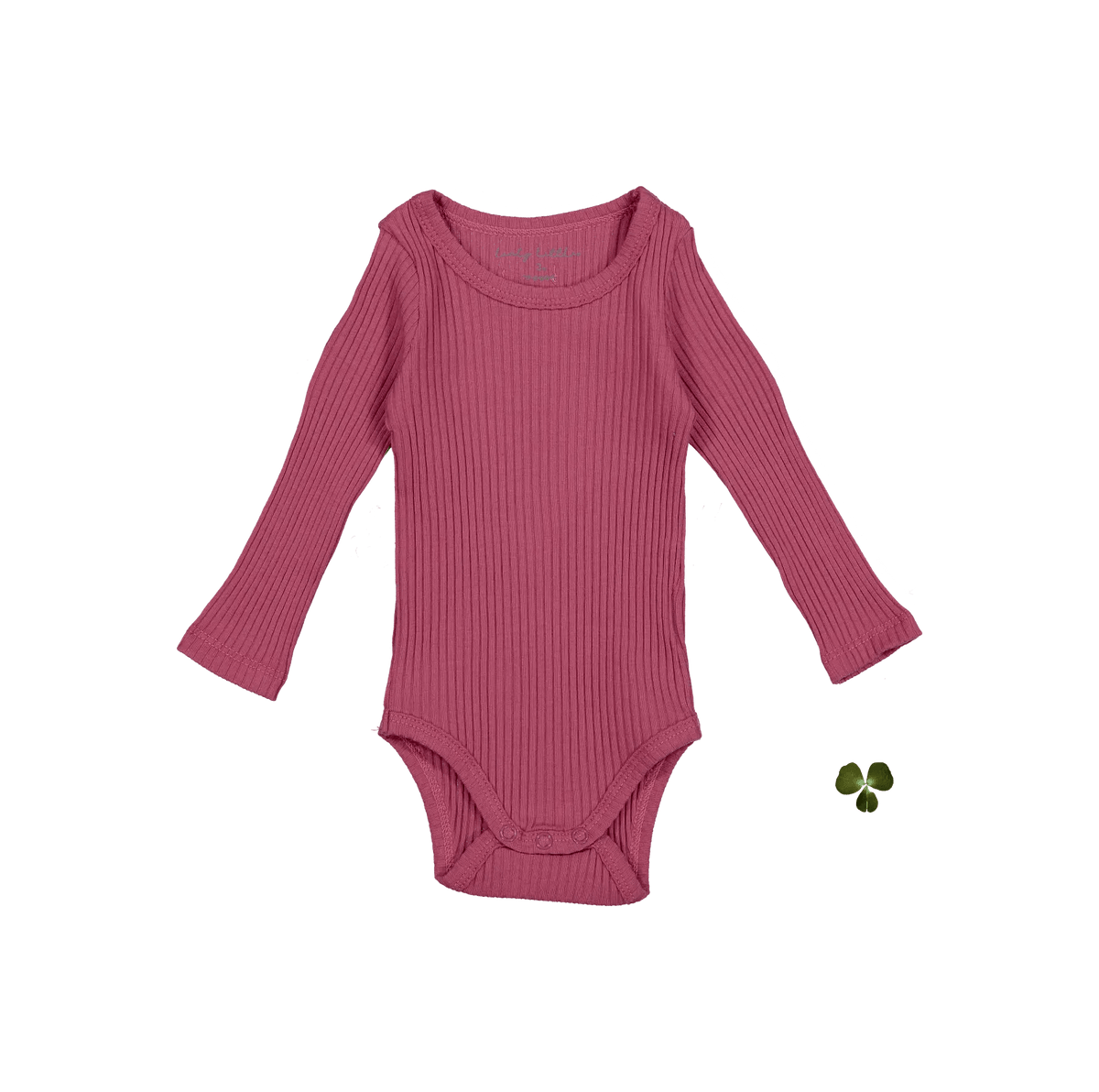 The Long Sleeve Onesie - Raspberry - Sleeve, Textile, Pink, Baby & Toddler Clothing, Woolen | Everetts Place