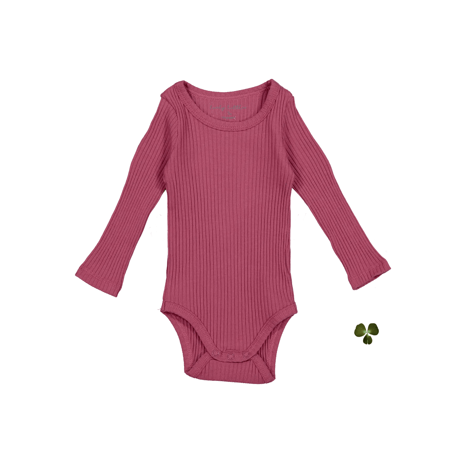 The Long Sleeve Onesie - Raspberry - Sleeve, Textile, Pink, Baby & Toddler Clothing, Woolen | Everetts Place