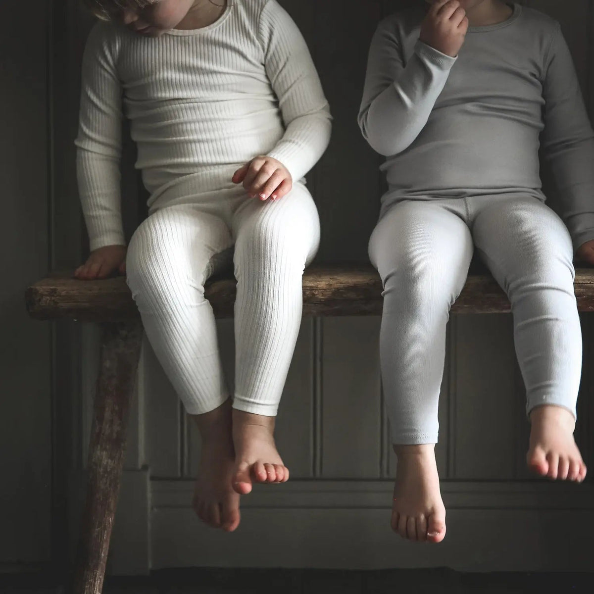 Lovely Littles The Long Sleeve Tee - Bone - 