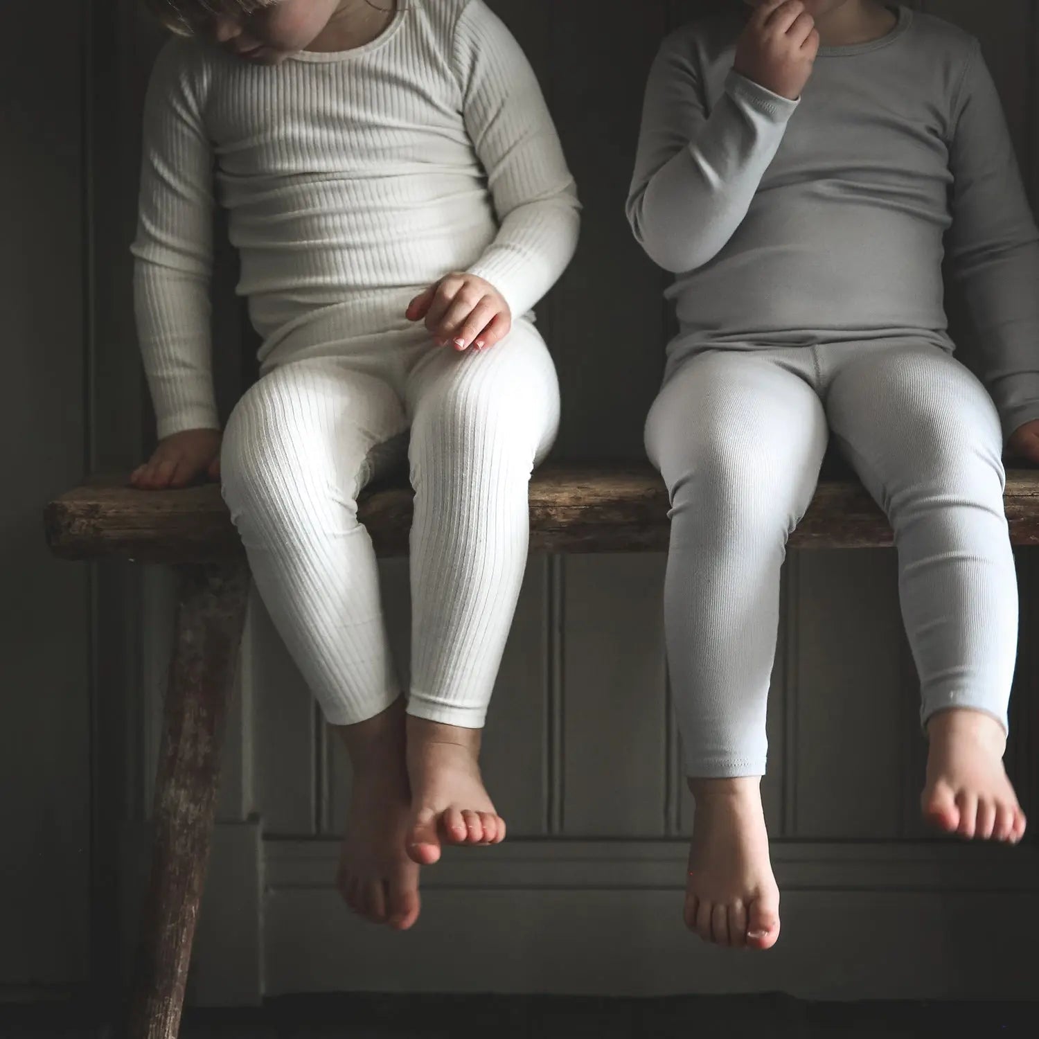 Lovely Littles The Long Sleeve Tee - Bone - 