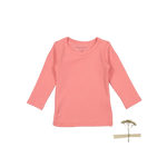 The Long Sleeve Tee - Coral - Sleeve, Pink, Active Shirt, Long-sleeved T-shirt, Top | Everetts Place