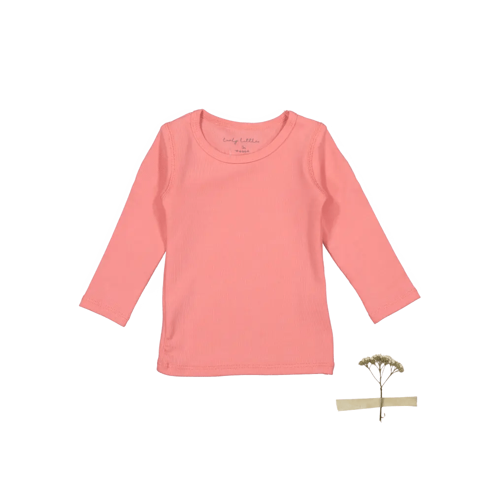 The Long Sleeve Tee - Coral - Sleeve, Pink, Active Shirt, Long-sleeved T-shirt, Top | Everetts Place