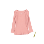 The Long Sleeve Tee - Rose - Sleeve, Red, Fashion, Textile, Pink | Everetts Place