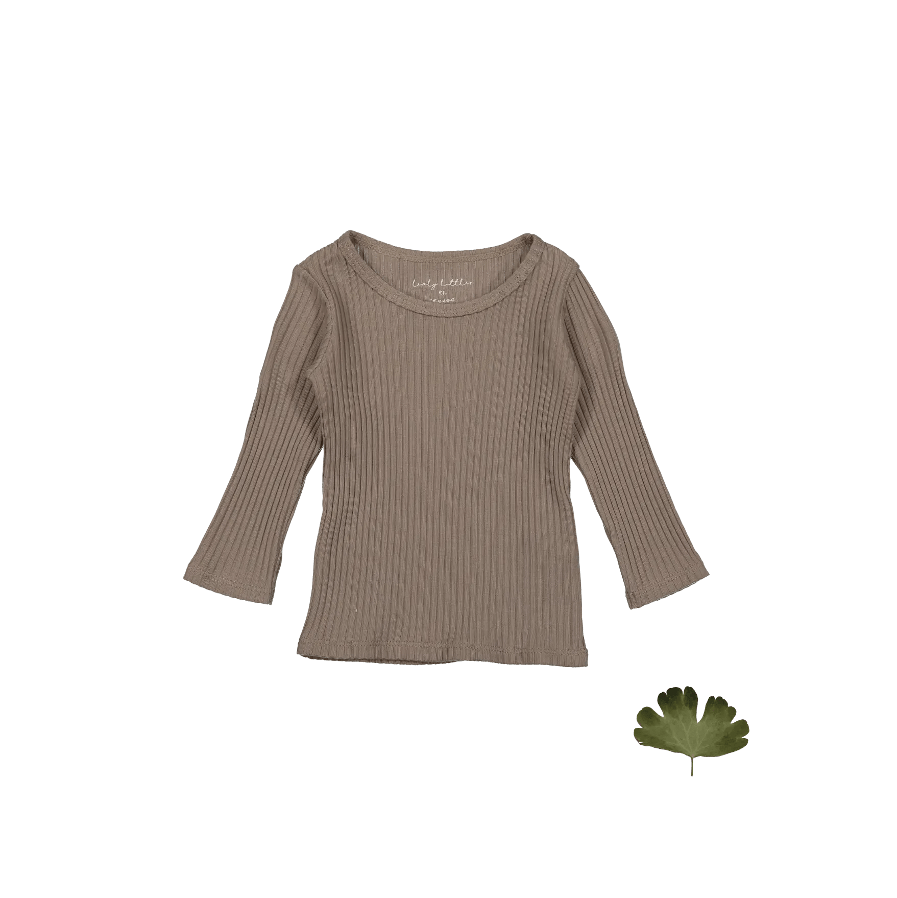 The Long Sleeve Tee - Taupe - Sleeve, Fashion, Textile, Brown, Long-sleeved T-shirt | Everetts Place