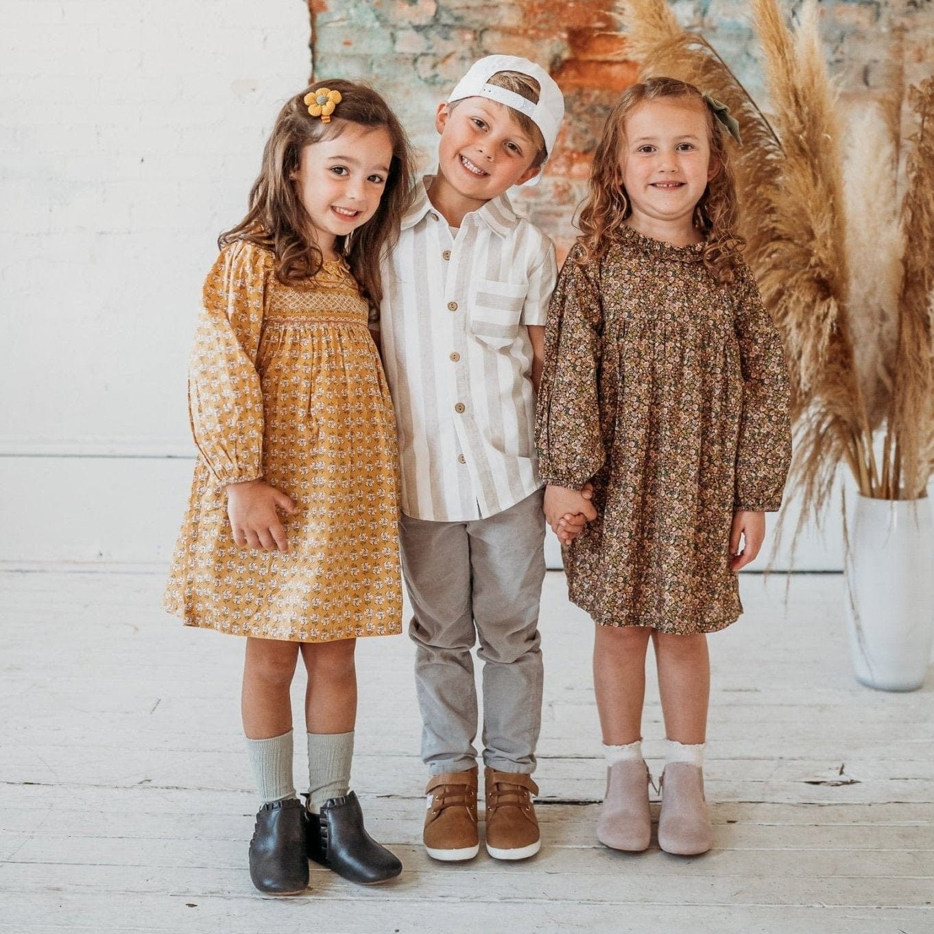 Little Love Bug Co. The Mila organic soft sole leather baby shoes