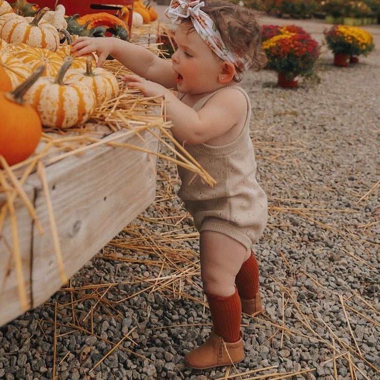 Little Love Bug Co. The Mila organic soft sole baby shoes