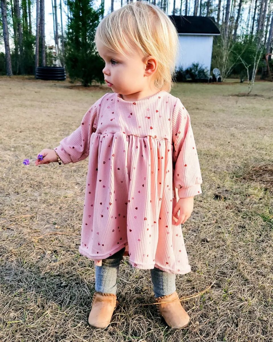 Little Love Bug Co. The Mila Barefoot Boots with Elastic Ruched Entrance for Comfortable Wear - 