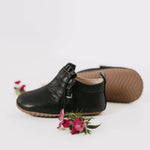 Little Love Bug Co. The Mila Barefoot Boots with Elastic Ruched Entrance for Comfortable Wear - 
