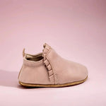 Little Love Bug Co. The Mila Barefoot Boots with Elastic Ruched Entrance for Comfortable Wear - 