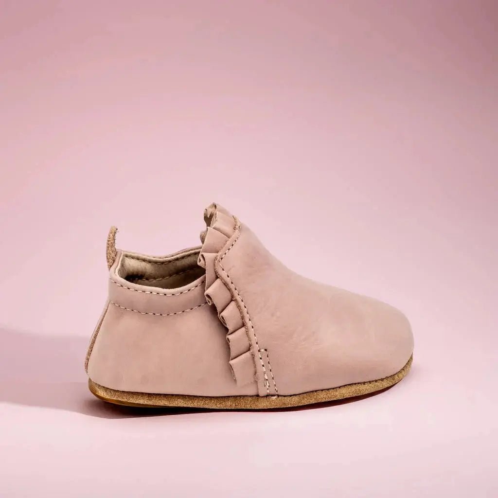 Little Love Bug Co. The Mila Barefoot Boots with Elastic Ruched Entrance for Comfortable Wear - 