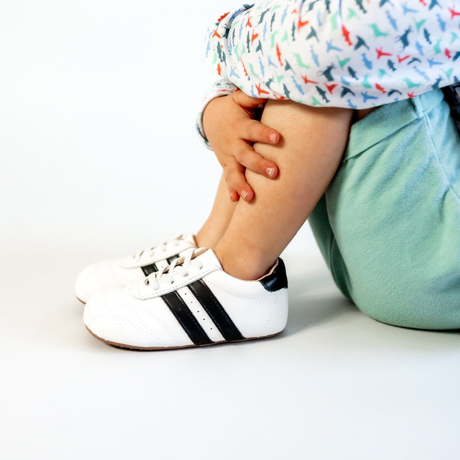Little Love Bug Co. The Milo organic brown soft baby moccasins