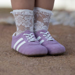 Little Love Bug Co. The Milo organic soft-soled baby shoes.