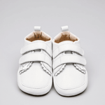 Genuine Leather Barefoot Sneaker, Double Velcro by Little Love Bug Co.