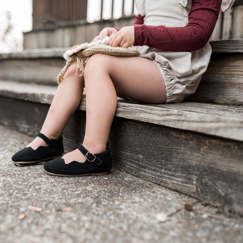 Little Love Bug Co. The Olivia organic baby moccasins.