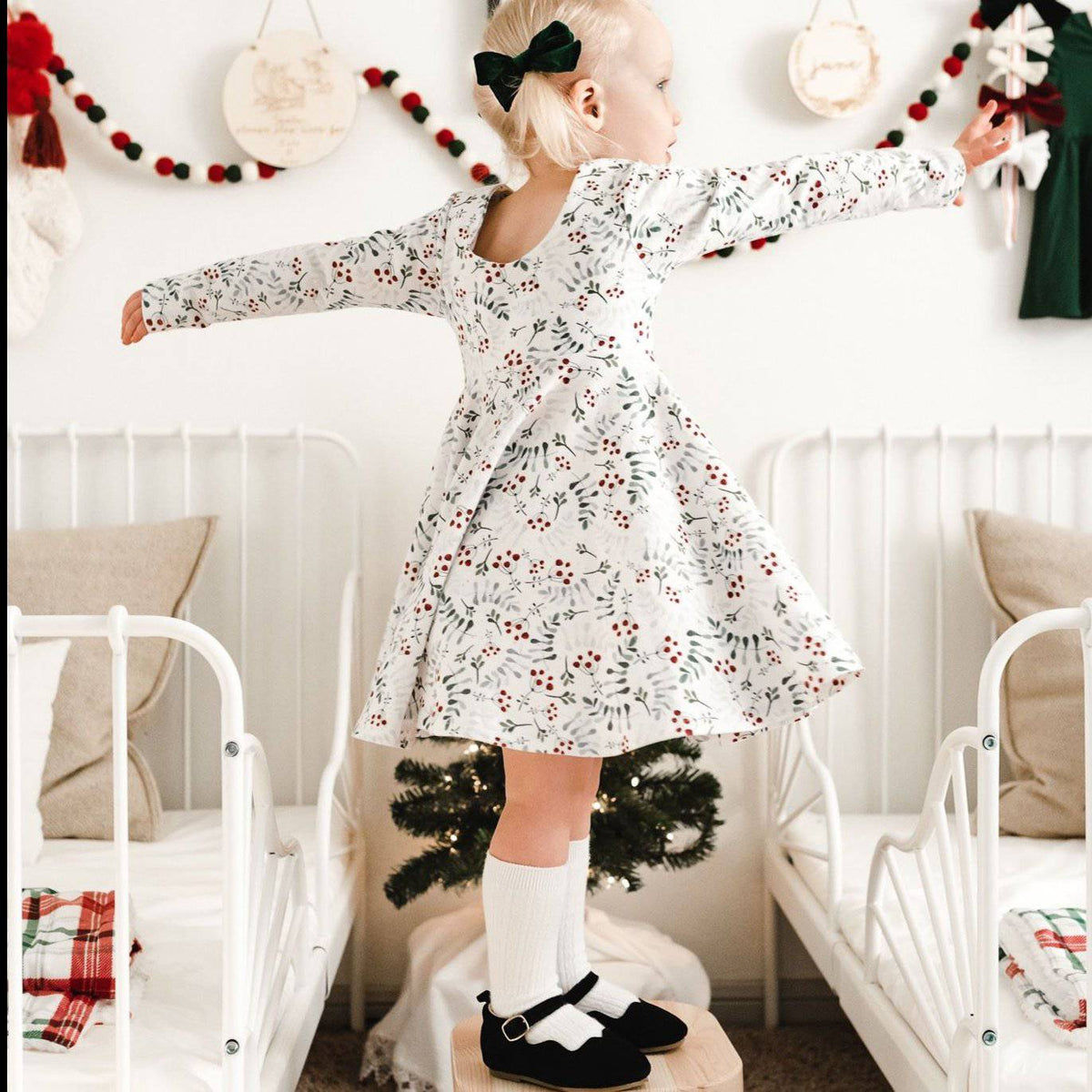Little Love Bug Co. The Olivia organic baby soft sole shoes.