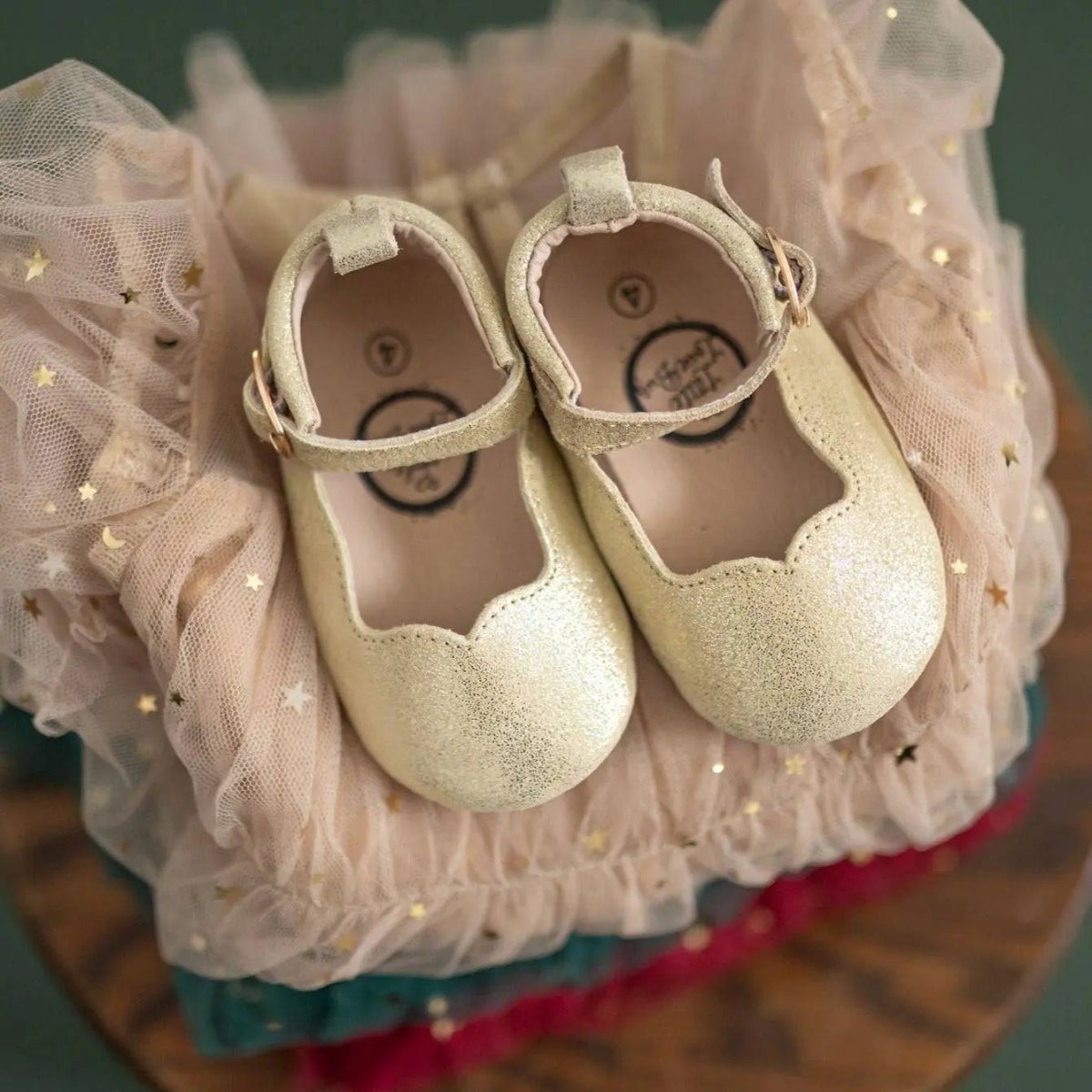 Little Love Bug Co. The Olivia - Montessori Approved Dress Shoes with Support - 