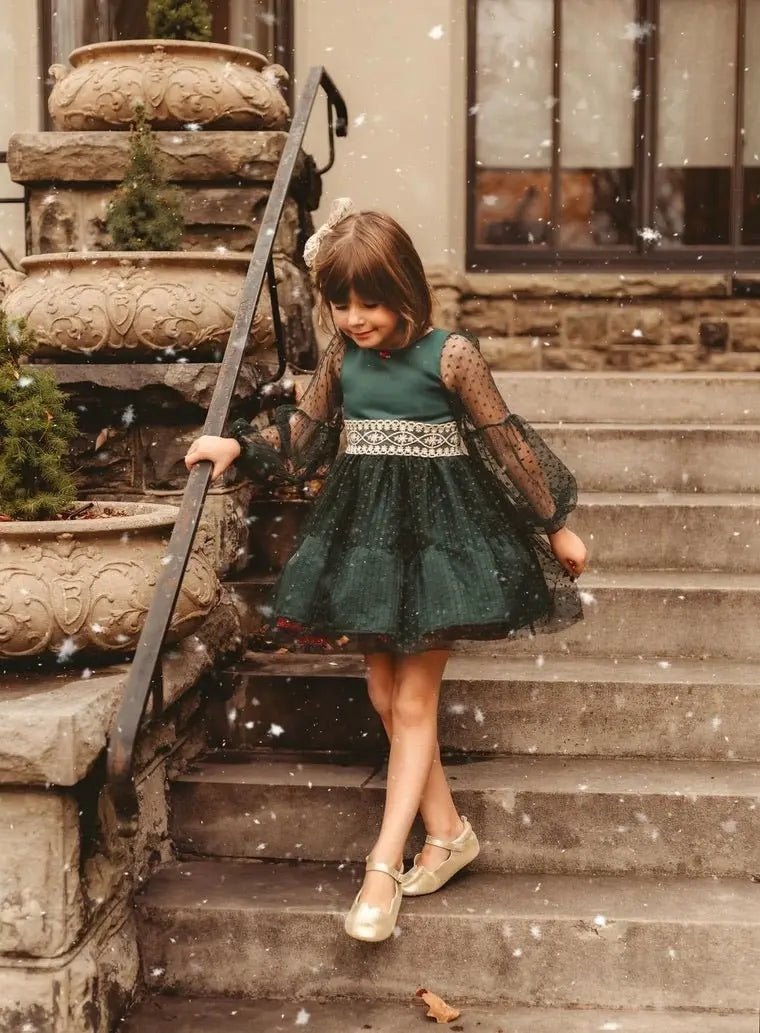 Little Love Bug Co. The Olivia - Montessori Approved Dress Shoes with Support - 