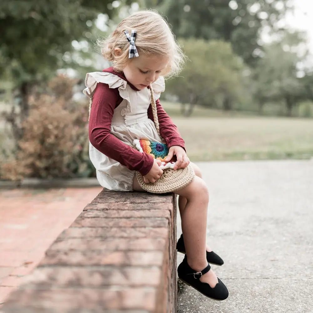 Little Love Bug Co. The Olivia - Montessori Approved Dress Shoes with Support - 