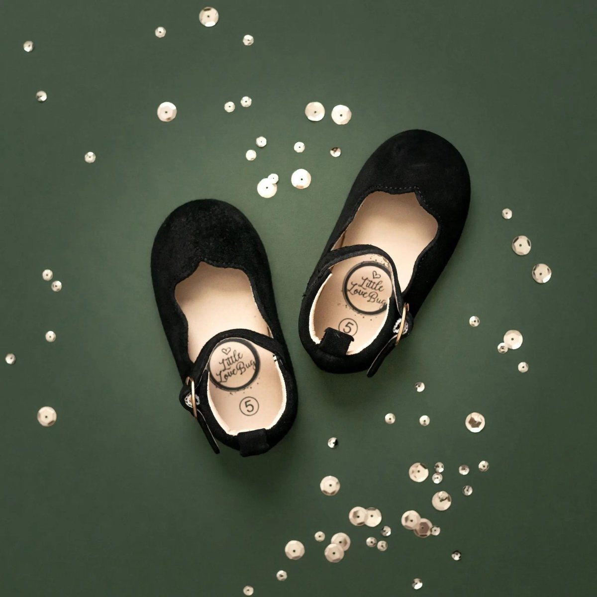 Little Love Bug Co. The Olivia - Montessori Approved Dress Shoes with Support - 