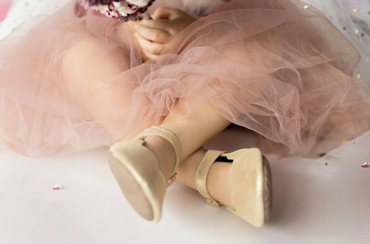 Little Love Bug Co. The Olivia - Montessori Approved Dress Shoes with Support - 