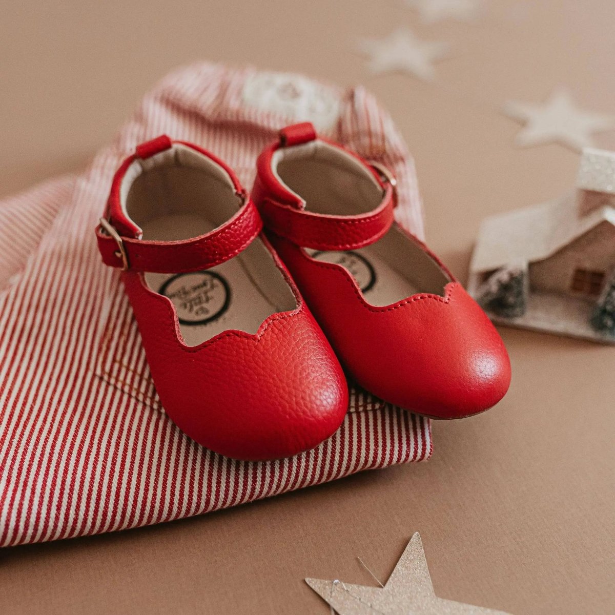 Little Love Bug Co. The Olivia - Montessori Approved Dress Shoes with Support - 