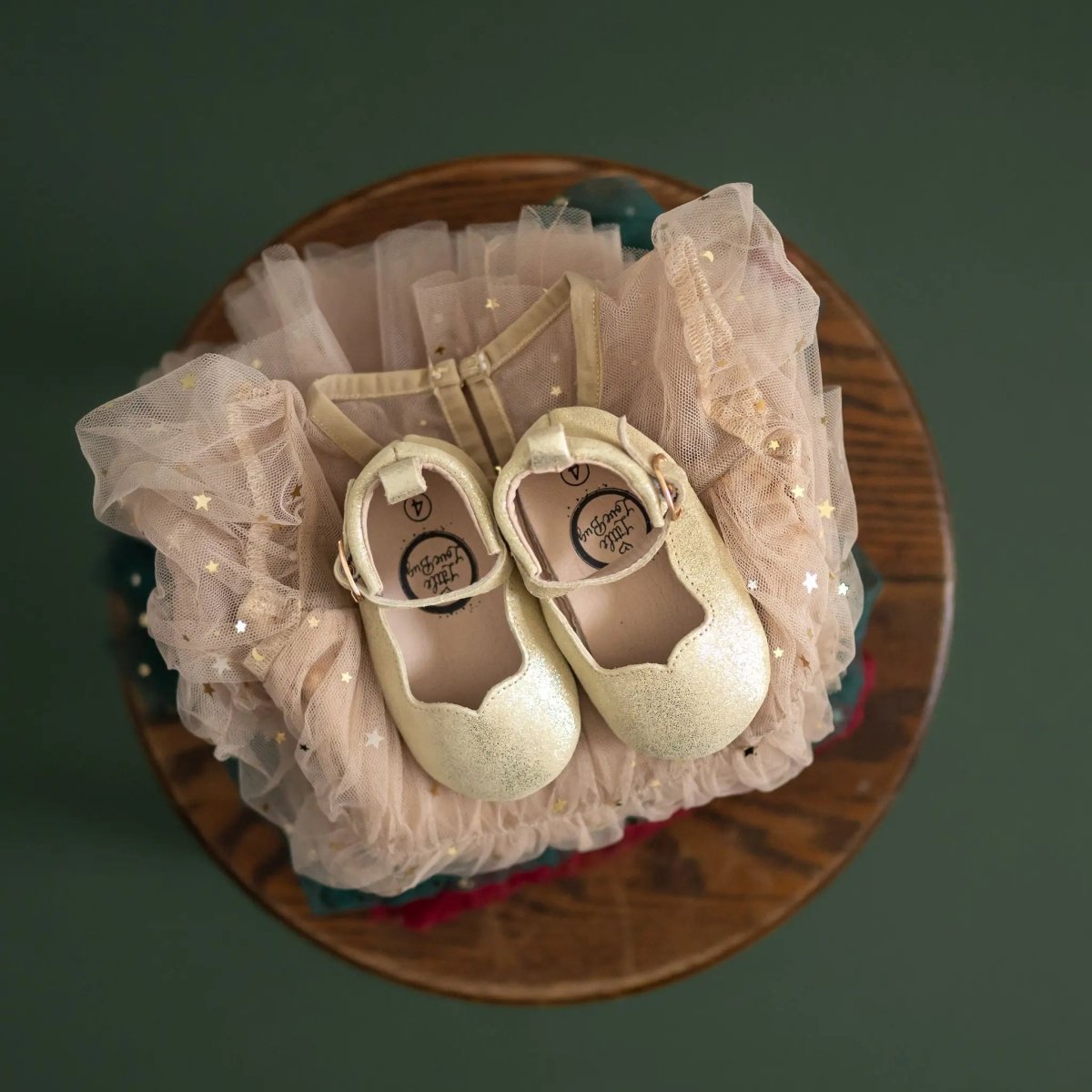 Little Love Bug Co. The Olivia - Montessori Approved Dress Shoes with Support - 