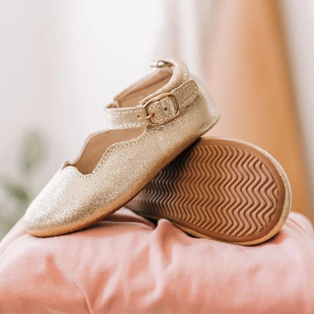 Little Love Bug Co. The Olivia - Montessori Approved Dress Shoes with Support - 