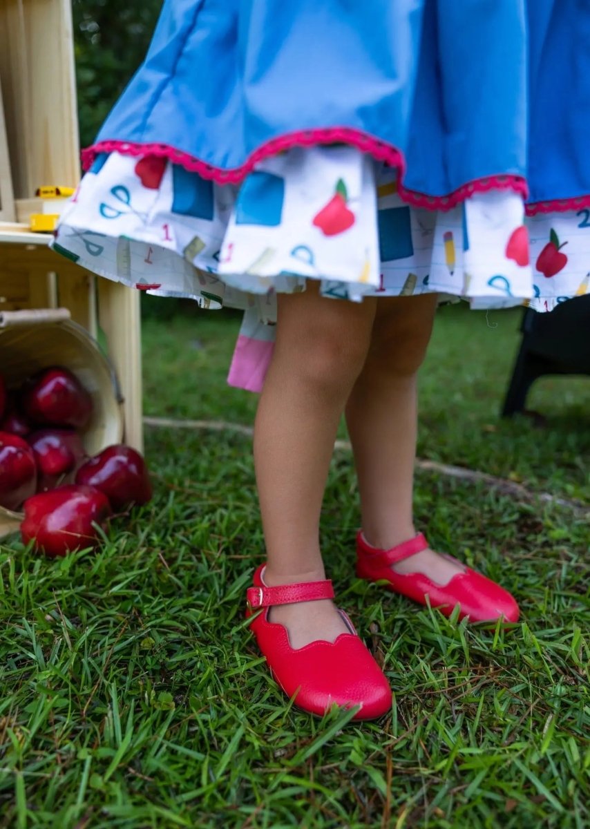 Little Love Bug Co. The Olivia - Montessori Approved Dress Shoes with Support - 