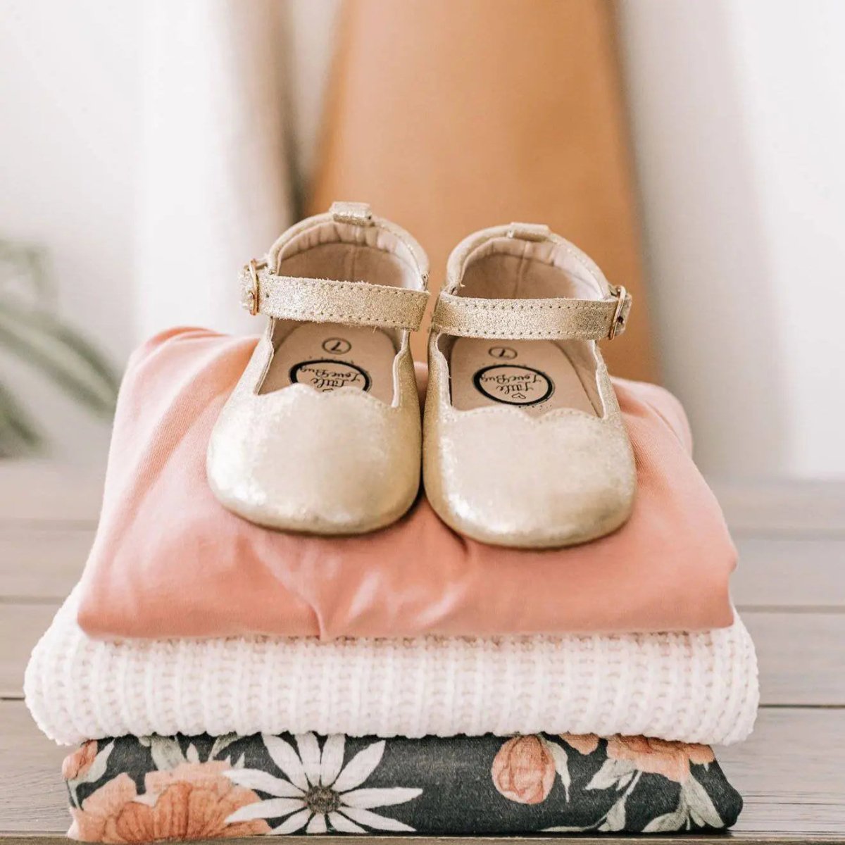 Little Love Bug Co. The Olivia - Montessori Approved Dress Shoes with Support - 