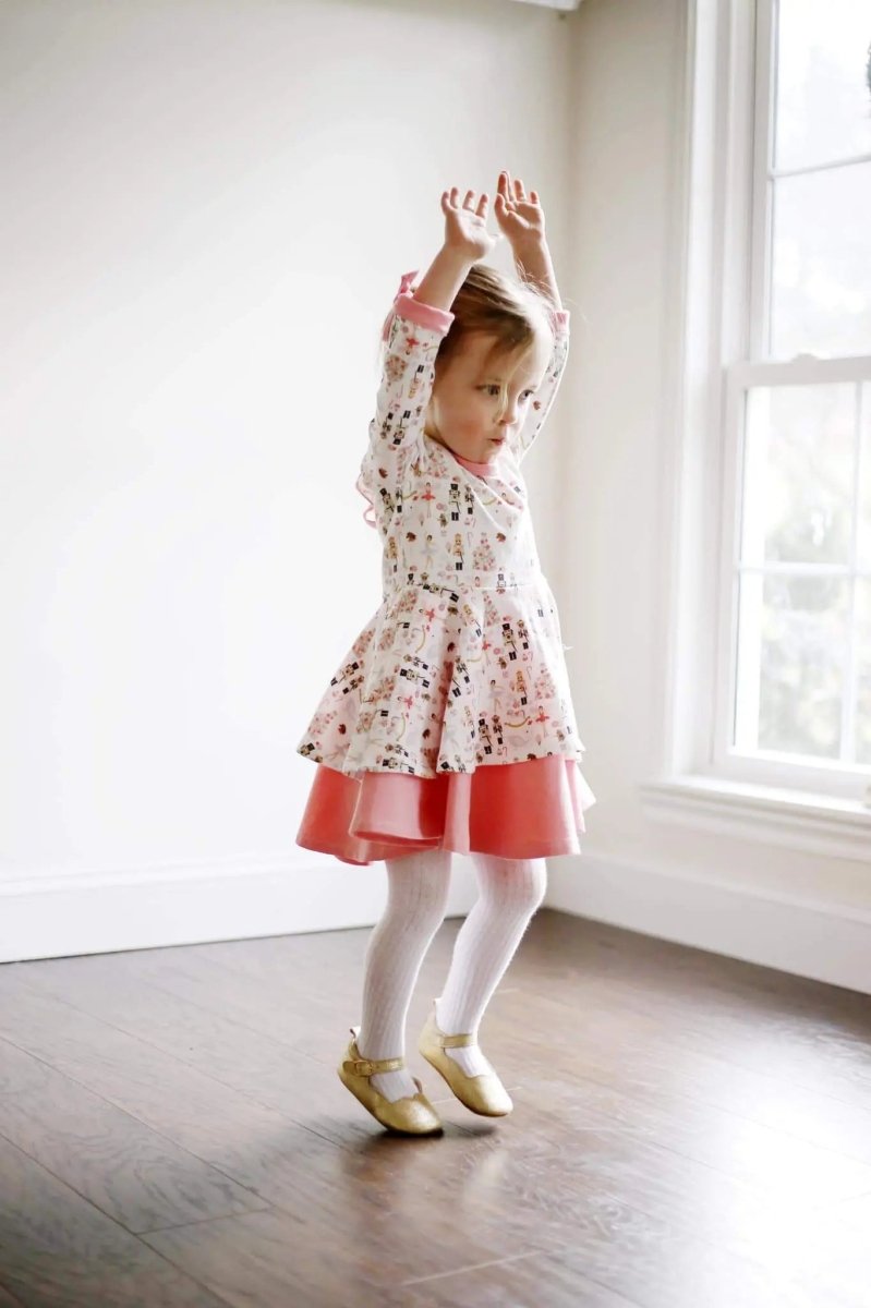 Little Love Bug Co. The Olivia - Montessori Approved Dress Shoes with Support - 
