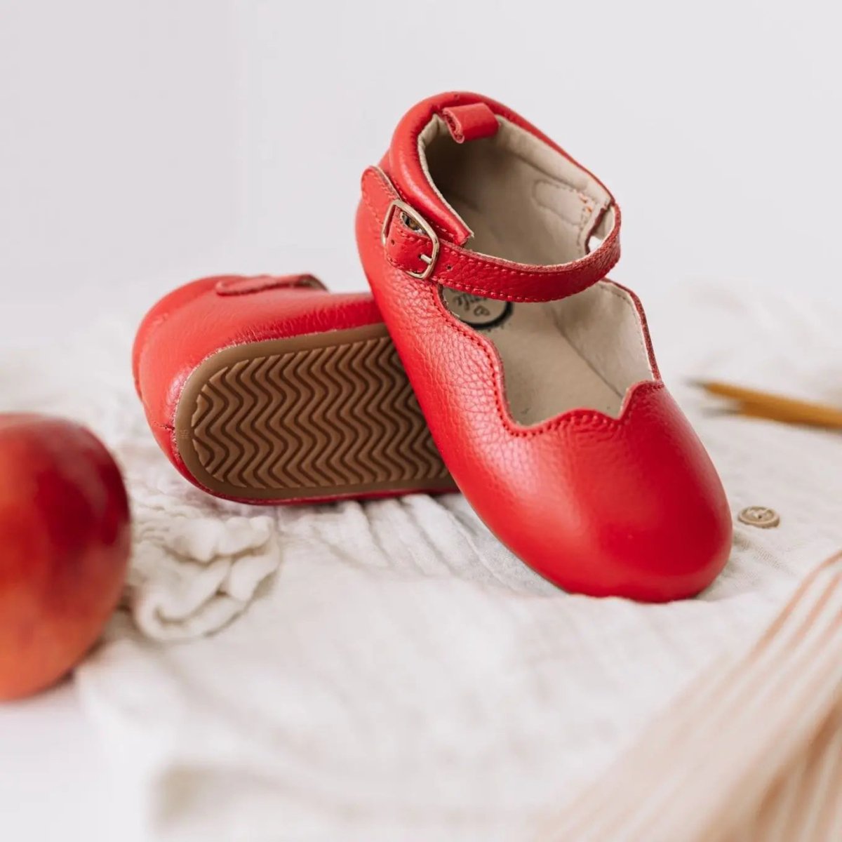 Little Love Bug Co. The Olivia - Montessori Approved Dress Shoes with Support - 