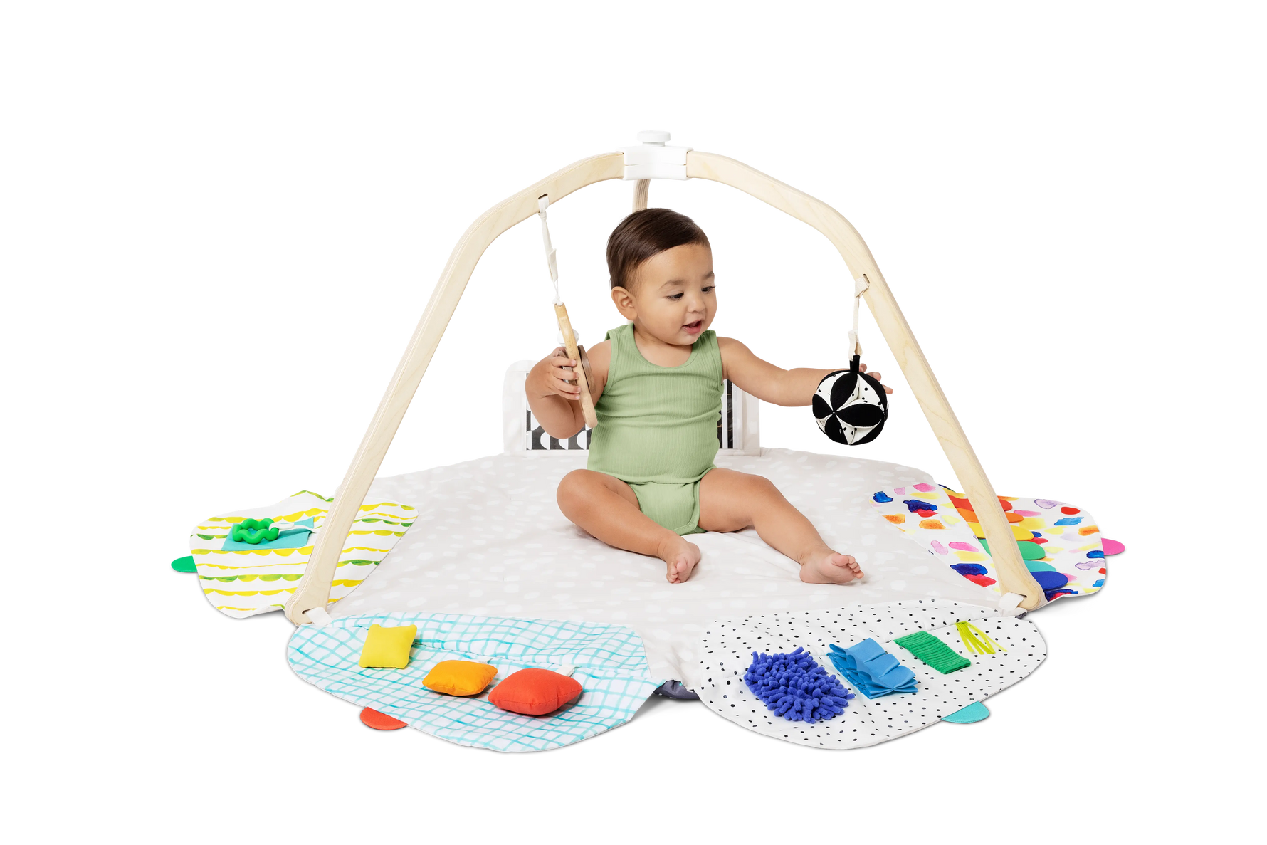 Lovevery Award Winning Play Gym with Interactive Features for Infant Development - Baby & Toddler > Baby Toys & Activity Equipment > Play Mats & Gyms > Play Gyms Playthings