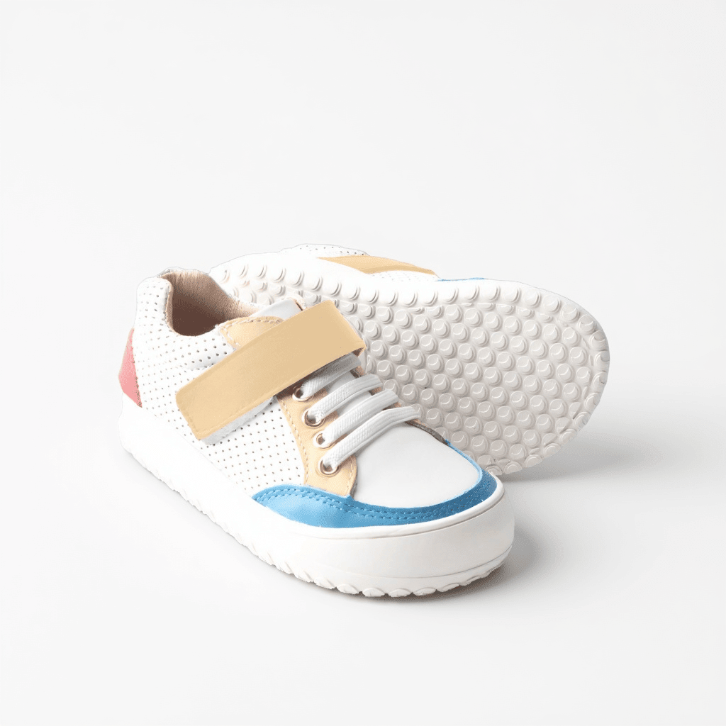 Little Love Bug Co. The Play Perfect Low Top organic toddler shoes.
